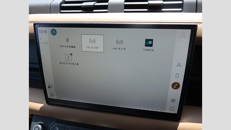2025 認定中古車 Land Rover Defender 110 サントリーニブラック D350 ディーゼルマイルドハイブリッド X-Dynamic HSE