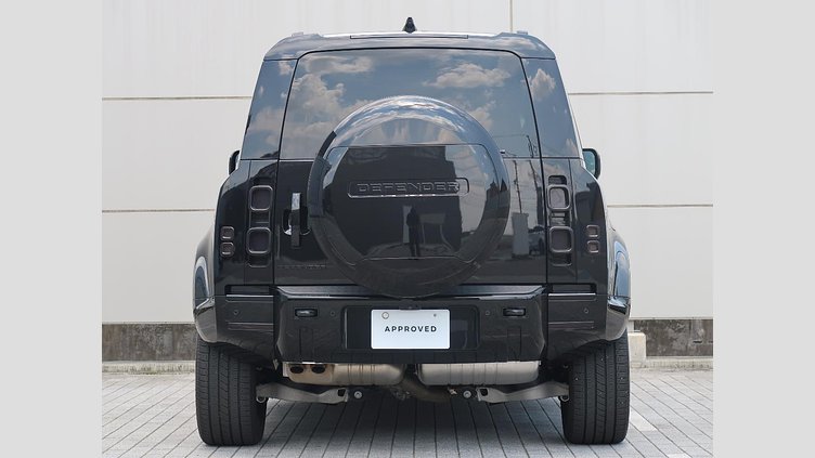 2025 認定中古車 Land Rover Defender 110 サントリーニブラック D350 ディーゼルマイルドハイブリッド X-Dynamic HSE