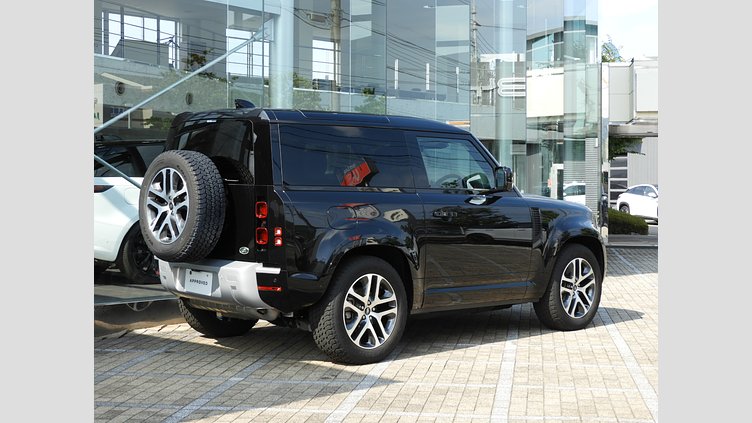 2023 認定中古車 Land Rover Defender 90 サントリーニブラック P300 AWD（AT） XS EDITION