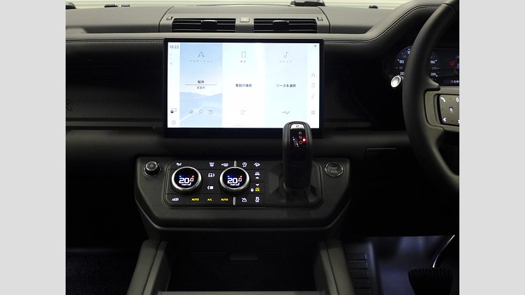 2024 認定中古車 Land Rover Defender 110 サントリーニブラック D350 ディーゼルマイルドハイブリッド X-Dynamic HSE
