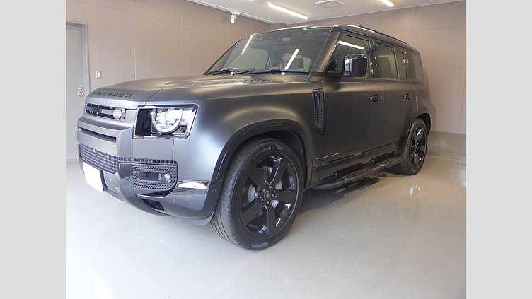 2024 認定中古車 Land Rover Defender 110 サントリーニブラック D350 ディーゼルマイルドハイブリッド X-Dynamic HSE