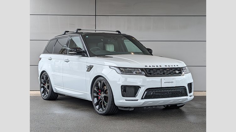 2021 認定中古車 Land Rover Range Rover Sport フジホワイト INGENIUM 3.0L 6気筒ガソリン MHEV 400PS HST