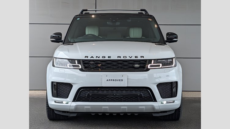 2021 認定中古車 Land Rover Range Rover Sport フジホワイト INGENIUM 3.0L 6気筒ガソリン MHEV 400PS HST