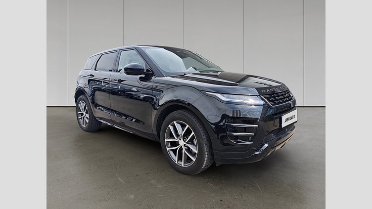 2025 Approved Land Rover Range Rover Evoque Santorini Black D200 Diesel MHEV Standardowy rozstaw kół Dynamic SE