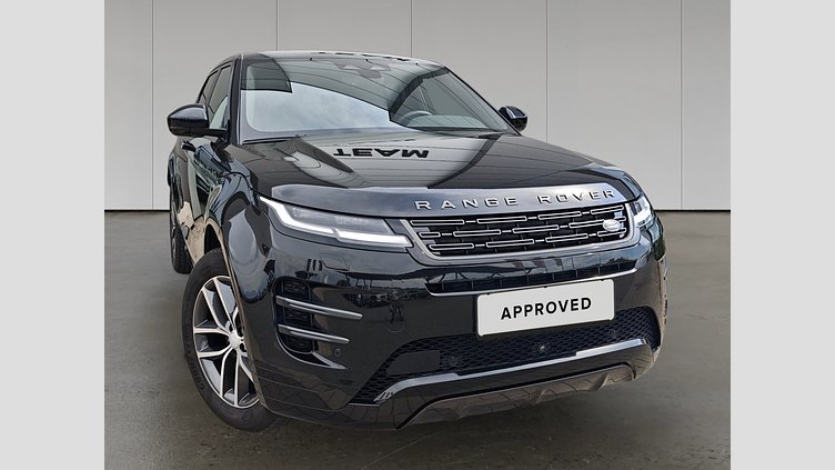 2025 Approved Land Rover Range Rover Evoque Santorini Black D200 Diesel MHEV Standardowy rozstaw kół Dynamic SE