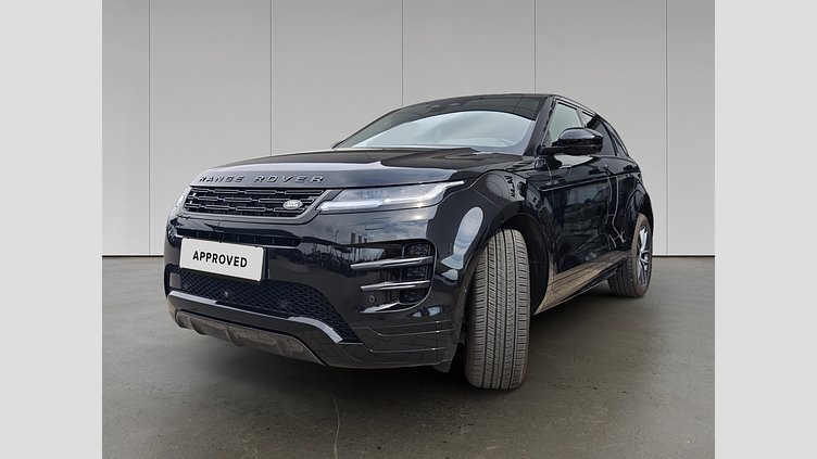 2025 Approved Land Rover Range Rover Evoque Santorini Black D200 Diesel MHEV Standardowy rozstaw kół Dynamic SE