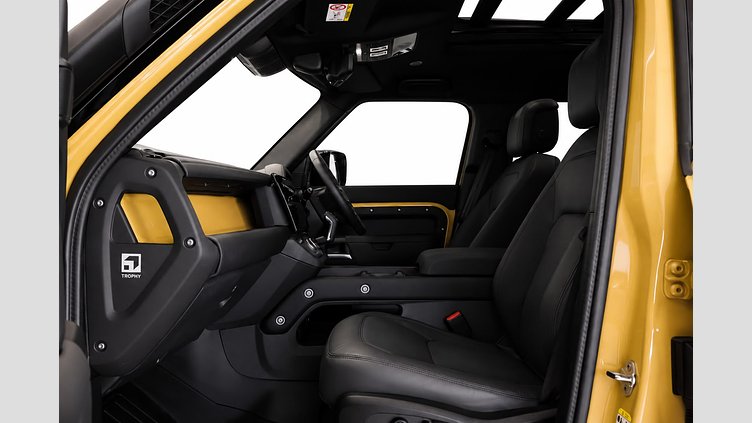 2026 Approved Land Rover Defender 110 Deep Sandglow Yellow D350 D350 Trophy Edition 1