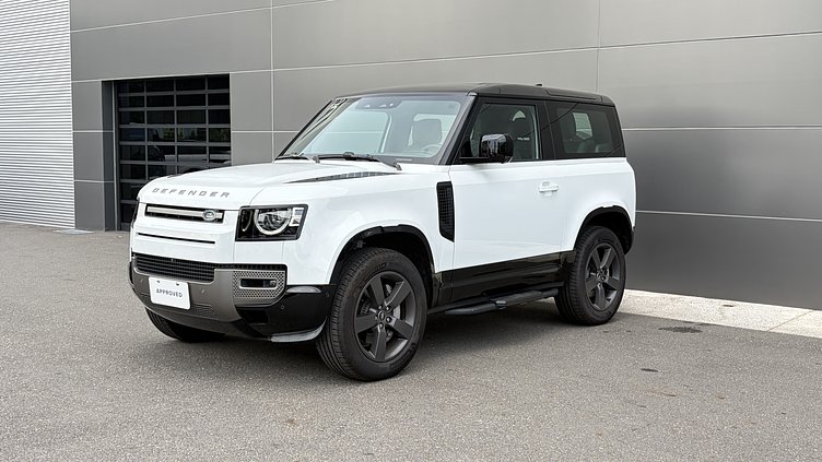 2025 認證中古車 Land Rover Defender 90 (1AA) 富士山白 Fuji White D300  輕油電混合 X-Dynamic HSE
