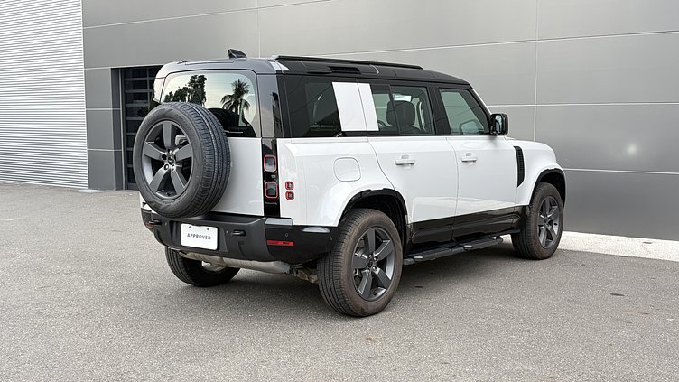 2025 認證中古車 Land Rover Defender 110 (1CN) Borasco Grey 布拉斯卡灰 D350  輕油電混合 X-Dynamic HSE