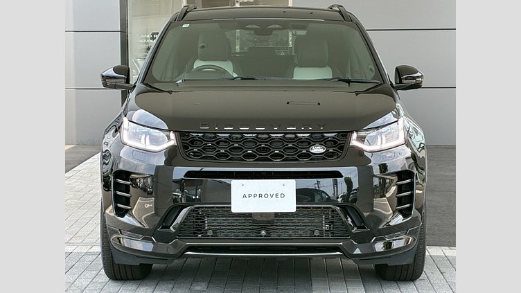 2024 認定中古車 Land Rover Discovery Sport サントリーニブラック プラグインハイブリッド（ガソリン） 標準ホイール Dynamic HSE