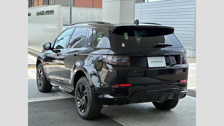 2024 認定中古車 Land Rover Discovery Sport サントリーニブラック プラグインハイブリッド（ガソリン） 標準ホイール Dynamic HSE