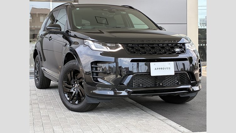 2024 認定中古車 Land Rover Discovery Sport サントリーニブラック プラグインハイブリッド（ガソリン） 標準ホイール Dynamic HSE