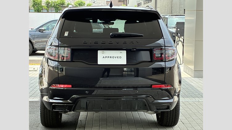 2024 認定中古車 Land Rover Discovery Sport サントリーニブラック プラグインハイブリッド（ガソリン） 標準ホイール Dynamic HSE