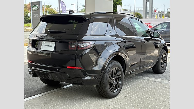 2024 認定中古車 Land Rover Discovery Sport サントリーニブラック プラグインハイブリッド（ガソリン） 標準ホイール Dynamic HSE