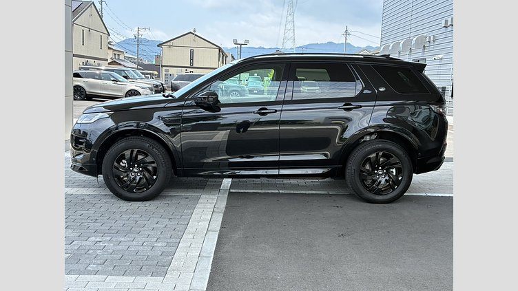 2024 認定中古車 Land Rover Discovery Sport サントリーニブラック プラグインハイブリッド（ガソリン） 標準ホイール Dynamic HSE