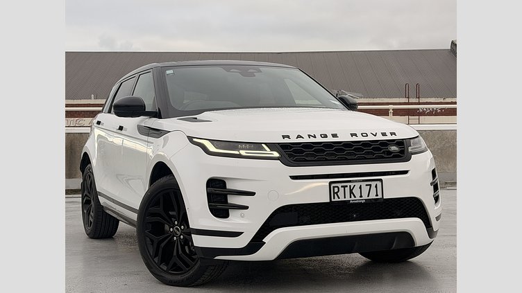2021 Approved Land Rover Range Rover Evoque Fuji White 2.0 litre i4P​ P250 R-DYNAMIC SE