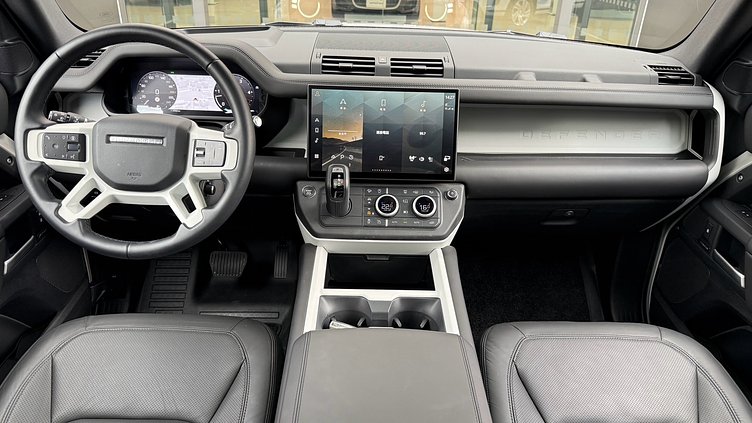 2025 認證中古車 Land Rover Defender 110 (1CN) Borasco Grey 布拉斯卡灰 D350  輕油電混合 X-Dynamic HSE