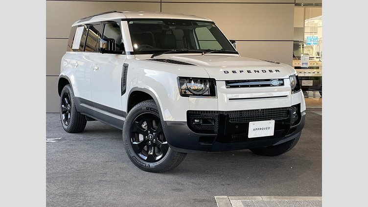 2025 認定中古車 Land Rover Defender 110 フジホワイト D350 ディーゼルマイルドハイブリッド S