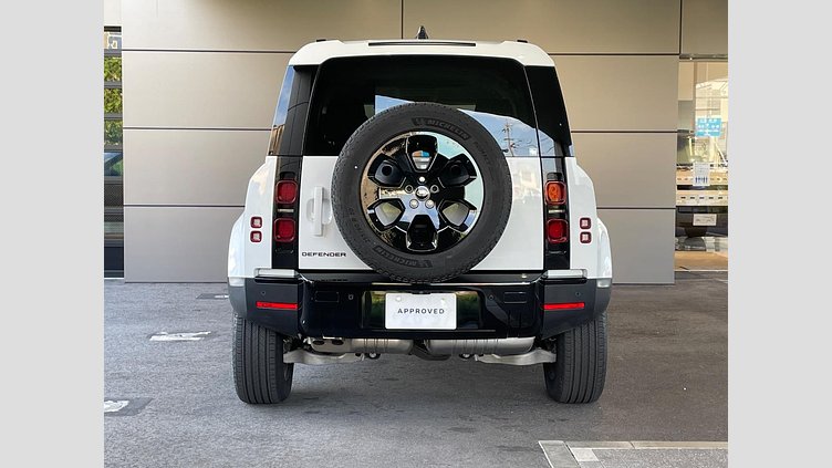 2025 認定中古車 Land Rover Defender 110 フジホワイト D350 ディーゼルマイルドハイブリッド S