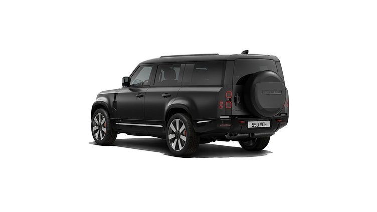 2025 新車 Land Rover Defender 130 サントリーニブラック D350 ディーゼルマイルドハイブリッド X