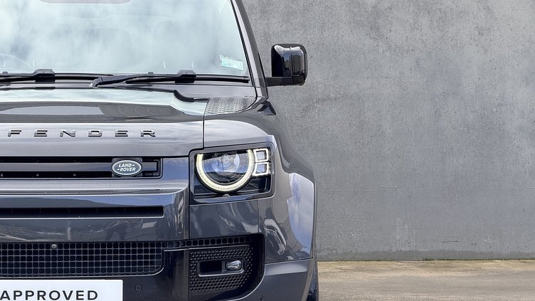 2023 Approved Land Rover Defender 130 Carpathian Grey 130 P400 HSE
