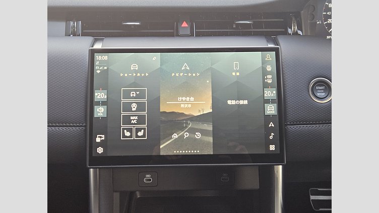 2024 認定中古車 Land Rover Discovery Sport サントリーニブラック D200マイルドハイブリッド（ディーゼル） 標準ホイール Dynamic SE