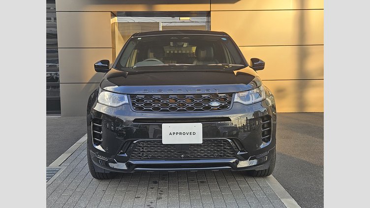 2024 認定中古車 Land Rover Discovery Sport サントリーニブラック D200マイルドハイブリッド（ディーゼル） 標準ホイール Dynamic SE