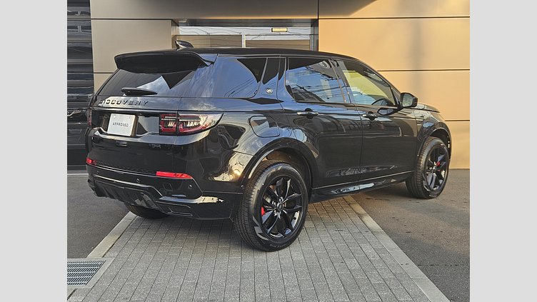 2024 認定中古車 Land Rover Discovery Sport サントリーニブラック D200マイルドハイブリッド（ディーゼル） 標準ホイール Dynamic SE
