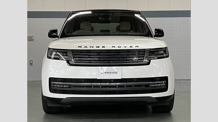 2023 認定中古車 Land Rover Range Rover Icy White in Gloss finish P530 AWD（AT） スタンダードホイールベース AUTOBIOGRAPHY
