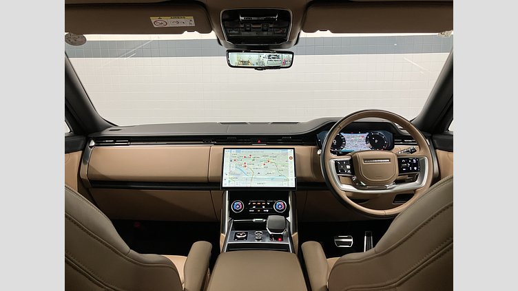 2023 認定中古車 Land Rover Range Rover Icy White in Gloss finish P530 AWD（AT） スタンダードホイールベース AUTOBIOGRAPHY