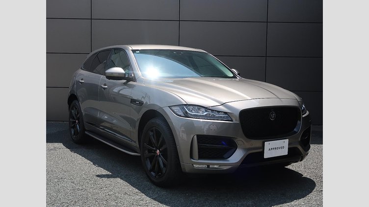 2018 認定中古車 Jaguar F-Pace Silicon Silver 2.0L I4 Pet Mid DOHC AJ200 Ｒ－スポーツ