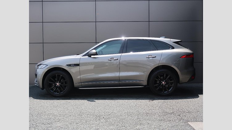 2018 認定中古車 Jaguar F-Pace Silicon Silver 2.0L I4 Pet Mid DOHC AJ200 Ｒ－スポーツ