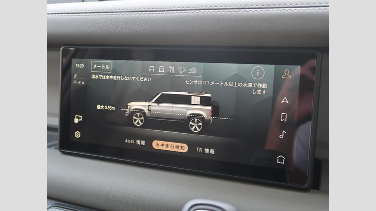 2024 認定中古車 Land Rover Defender 110 サントリーニブラック D300 AWD（AT） XダイナミックSE
