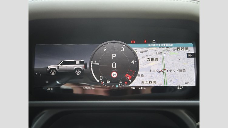 2024 認定中古車 Land Rover Defender 110 サントリーニブラック D300 AWD（AT） XダイナミックSE