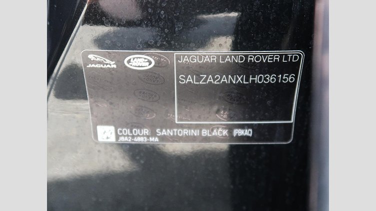 2019 認定中古車 Land Rover Range Rover Evoque サントリーニブラック D180 R-DYNAMIC SE