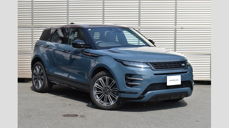 2023 認定中古車 Land Rover Range Rover Evoque トライベッカブルー P300eプラグインハイブリッド（ガソリン） スタンダードホイールベース AUTOBIOGRAPHY