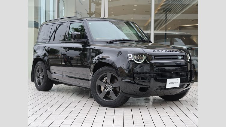 2022 認定中古車 Land Rover Defender 110 Santorini Black 3.0 litre i6D​ ダイナミックＨＳＥ Ｄ３００ エアサスペンション装着車