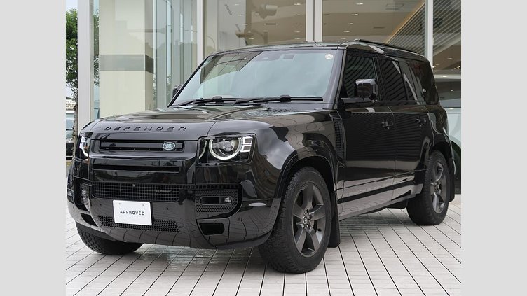 2022 認定中古車 Land Rover Defender 110 Santorini Black 3.0 litre i6D​ ダイナミックＨＳＥ Ｄ３００ エアサスペンション装着車