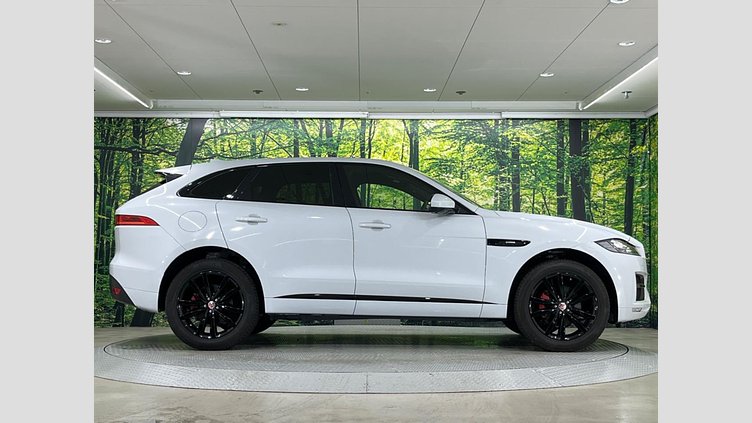 2018 認定中古車 Jaguar F-Pace Yulong White 2.0L I4 Pet Mid DOHC AJ200 R-SPORTS