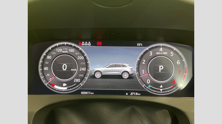2018 認定中古車 Jaguar F-Pace Yulong White 2.0L I4 Pet Mid DOHC AJ200 R-SPORTS