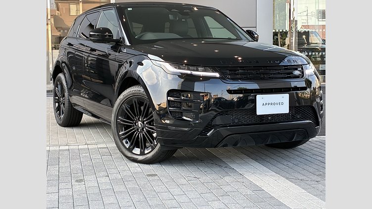 2024 認定中古車 Land Rover Range Rover Evoque サントリーニブラック プラグインハイブリッド（ガソリン） Standard Wheelbase DYNAMIC HSE