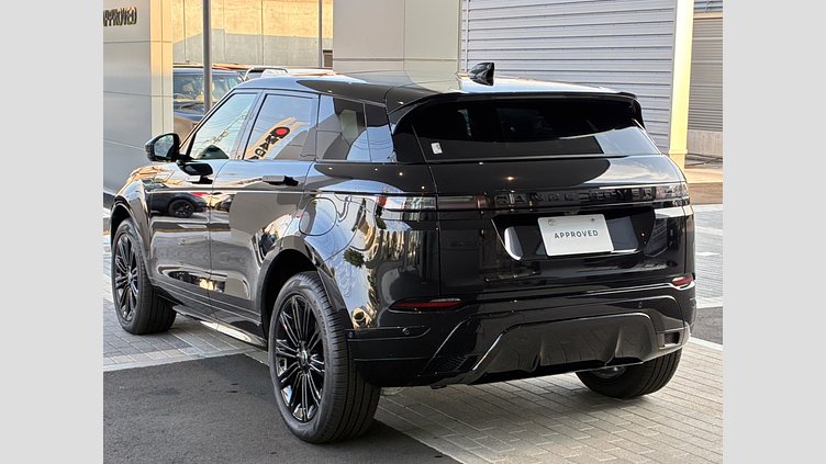 2024 認定中古車 Land Rover Range Rover Evoque サントリーニブラック プラグインハイブリッド（ガソリン） Standard Wheelbase DYNAMIC HSE
