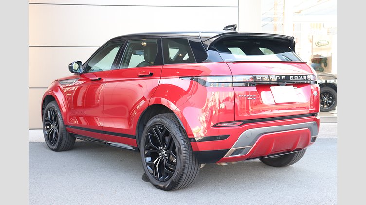 2019 認定中古車 Land Rover Range Rover Evoque フィレンツェレッド D180 R-DYNAMIC SE