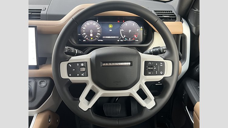 2024 認定中古車 Land Rover Defender 90 サントリーニブラック D350 ディーゼルマイルドハイブリッド X-Dynamic HSE