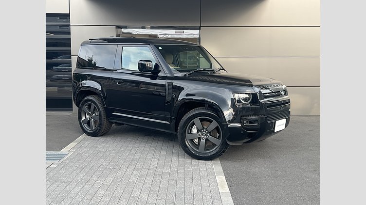 2024 認定中古車 Land Rover Defender 90 サントリーニブラック D350 ディーゼルマイルドハイブリッド X-Dynamic HSE
