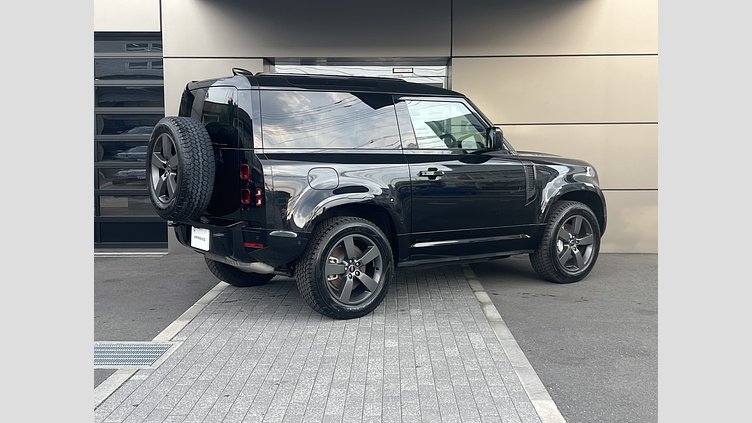 2024 認定中古車 Land Rover Defender 90 サントリーニブラック D350 ディーゼルマイルドハイブリッド X-Dynamic HSE