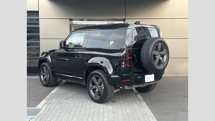 2024 認定中古車 Land Rover Defender 90 サントリーニブラック D350 ディーゼルマイルドハイブリッド X-Dynamic HSE