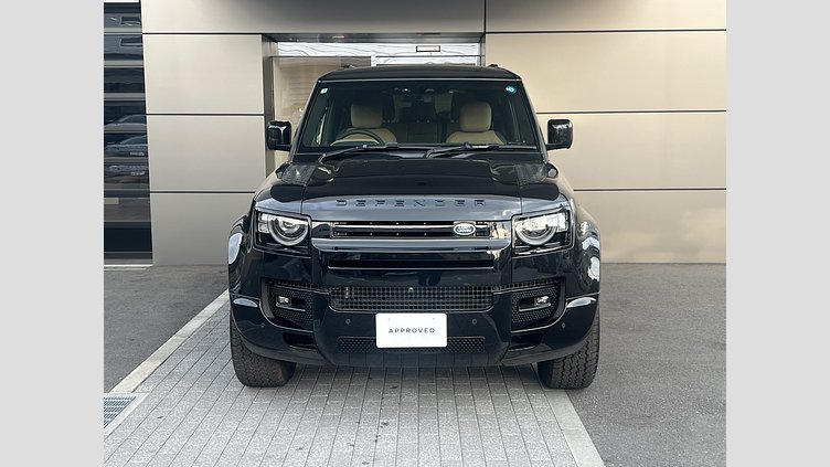 2024 認定中古車 Land Rover Defender 90 サントリーニブラック D350 ディーゼルマイルドハイブリッド X-Dynamic HSE