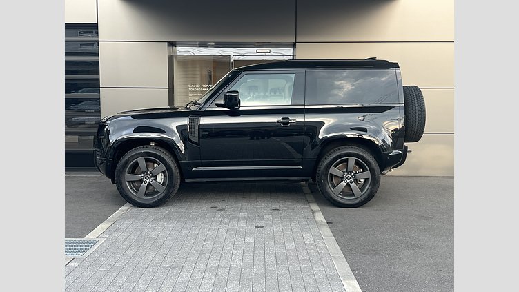 2024 認定中古車 Land Rover Defender 90 サントリーニブラック D350 ディーゼルマイルドハイブリッド X-Dynamic HSE