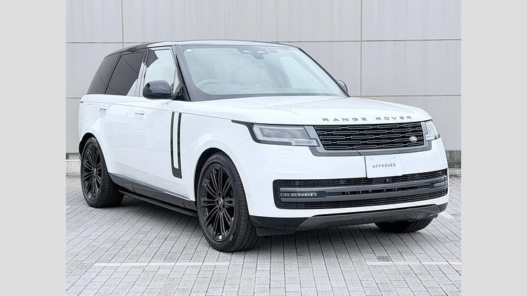 2024 認定中古車 Land Rover Range Rover Ostuni Pearl White 3.0 litre i6D​ オートバイオグラフィ